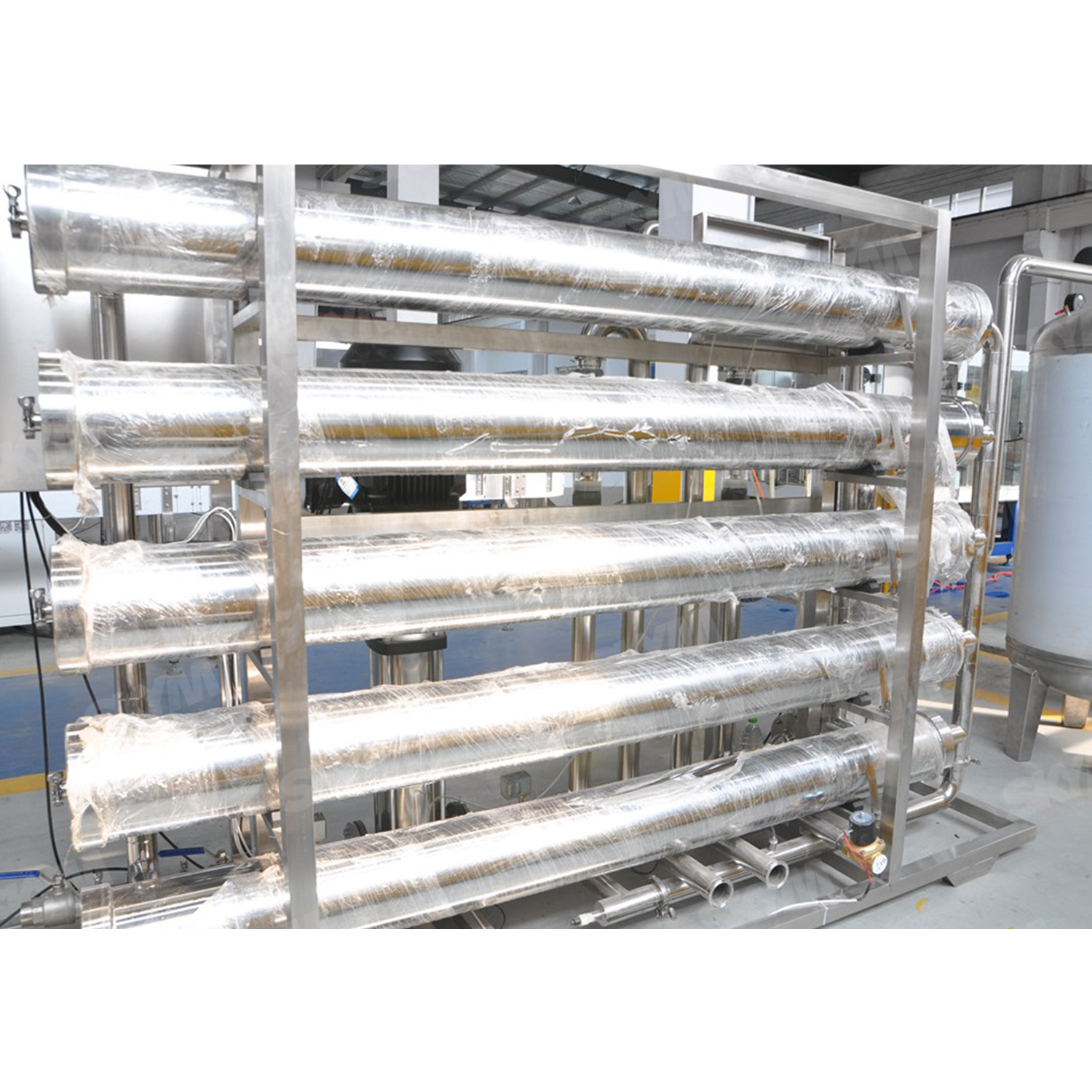 Système de purification d'eau pure industrielle automatique RO