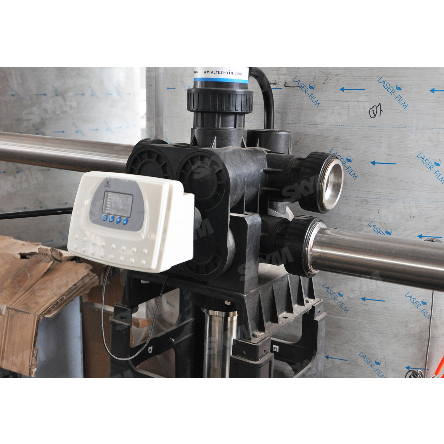 Machine de traitement de l'eau UV industrielle 20t RO