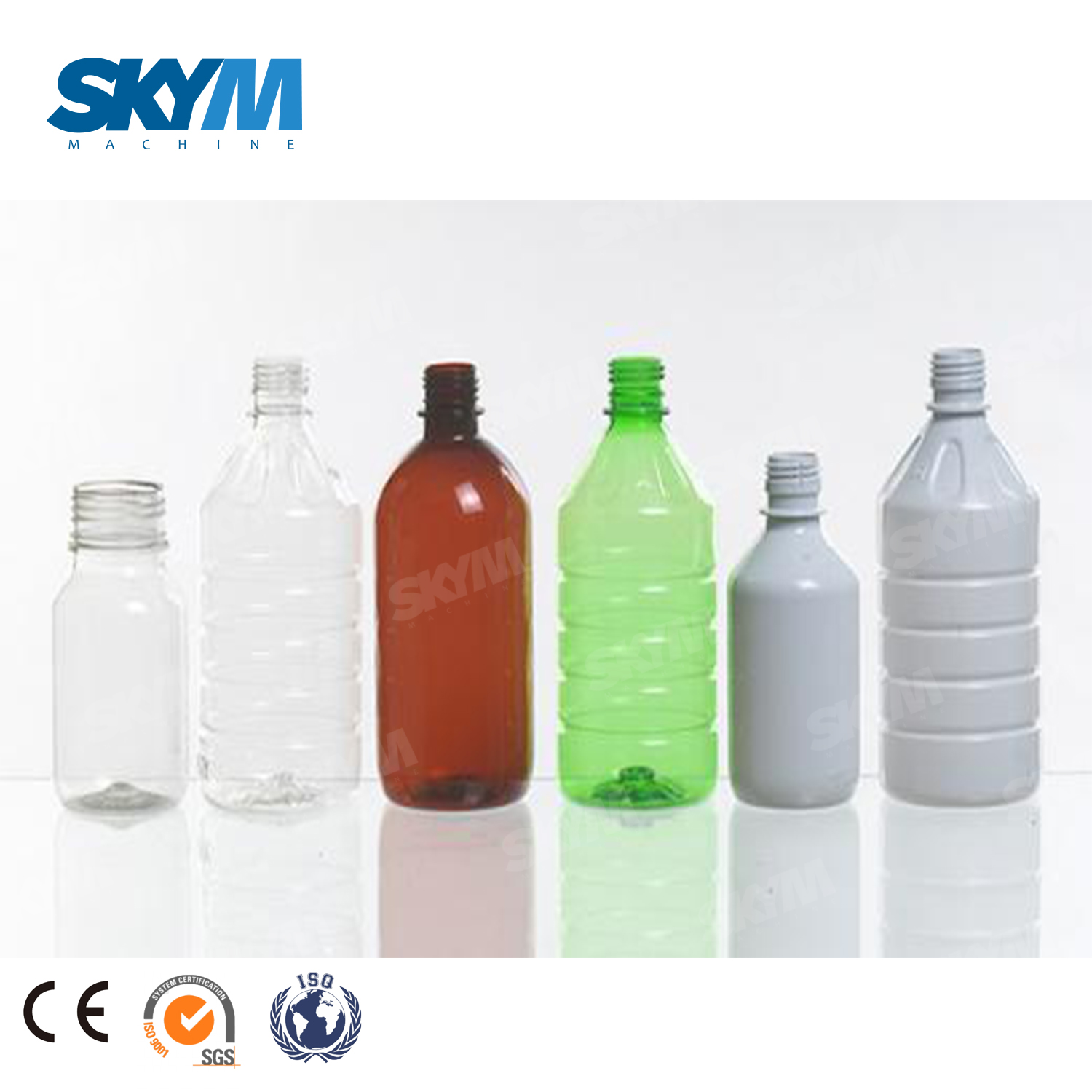 PET couleur personnalisable pour les bouteilles de boissons